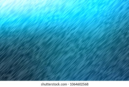 Light BLUE vector cover with long lines. Blurred decorative design in simple style with lines. The pattern can be used for websites.