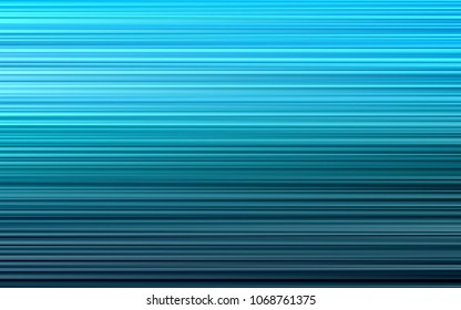 Light BLUE vector cover with long lines. Lines on blurred abstract background with gradient. The template can be used as a background.