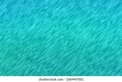 Light BLUE vector cover with long lines. Shining colored illustration with narrow lines. The template can be used as a background.