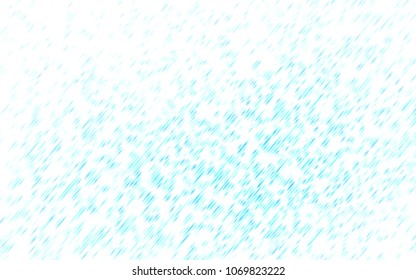 Light BLUE vector cover with long lines. Blurred decorative design in simple style with lines. The pattern can be used for websites.