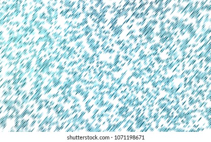 Light BLUE vector cover with long lines. Blurred decorative design in simple style with lines. The pattern can be used for websites.