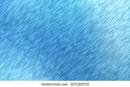 Light BLUE vector cover with long lines. Glitter abstract illustration with colored sticks. The pattern can be used for busines ad, booklets, leaflets