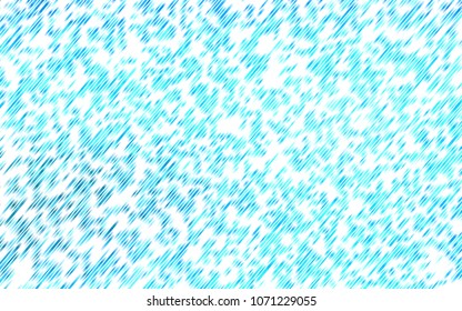 Light BLUE vector cover with long lines. Glitter abstract illustration with colored sticks. The pattern can be used for websites.