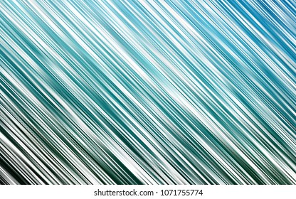 Light BLUE vector cover with long lines. Modern geometrical abstract illustration with staves. The pattern can be used for websites.