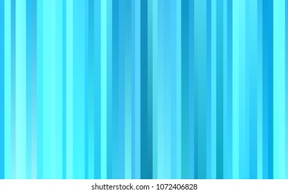 Light BLUE vector cover with long lines. Blurred decorative design in simple style with lines. Best design for your ad, poster, banner.