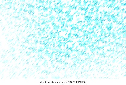 Light BLUE vector cover with long lines. Blurred decorative design in simple style with lines. The pattern can be used for busines ad, booklets, leaflets