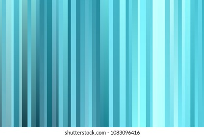 Light BLUE vector cover with long lines. Blurred decorative design in simple style with lines. Smart design for your business advert.