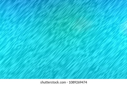 Light BLUE vector cover with long lines. Modern geometrical abstract illustration with staves. Best design for your ad, poster, banner.