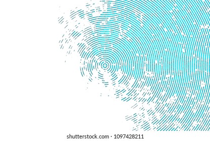 Light BLUE vector cover with long lines. Shining colored illustration with narrow lines. The pattern can be used for busines ad, booklets, leaflets