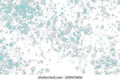 Light BLUE vector cover with long lines. Lines on blurred abstract background with gradient. Smart design for your business advert.