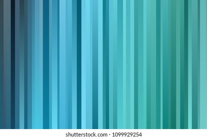 Light BLUE vector cover with long lines. Modern geometrical abstract illustration with staves. The pattern can be used for busines ad, booklets, leaflets