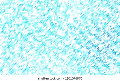 Light BLUE vector cover with long lines. Blurred decorative design in simple style with lines. The pattern can be used for busines ad, booklets, leaflets