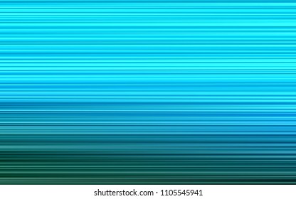 Light BLUE vector cover with long lines. Decorative shining illustration with lines on abstract template. The template can be used as a background.