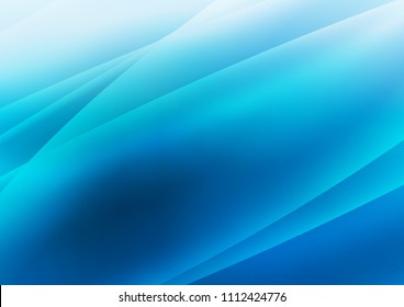 Light BLUE vector cover with long lines. Glitter abstract illustration with colored sticks. Best design for your ad, poster, banner.