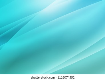 Light BLUE vector cover with long lines. Decorative shining illustration with lines on abstract template. The pattern can be used for websites.