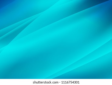 Light BLUE vector cover with long lines. Glitter abstract illustration with colored sticks. Smart design for your business advert.