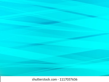 Light BLUE vector cover with long lines. Glitter abstract illustration with colored sticks. The pattern can be used for busines ad, booklets, leaflets