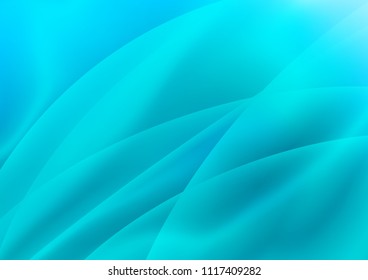 Light BLUE vector cover with long lines. Modern geometrical abstract illustration with staves. The pattern can be used for websites.