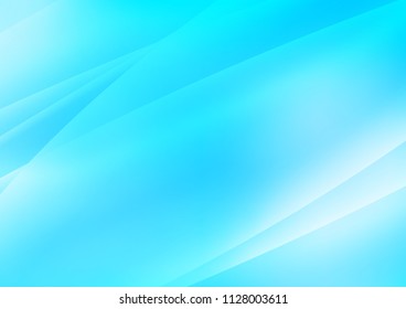 Light BLUE vector cover with long lines. Shining colored illustration with narrow lines. The pattern can be used for busines ad, booklets, leaflets