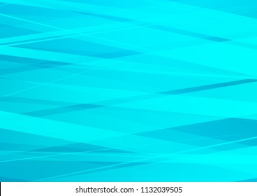 Light BLUE vector cover with long lines. Modern geometrical abstract illustration with staves. Best design for your ad, poster, banner.
