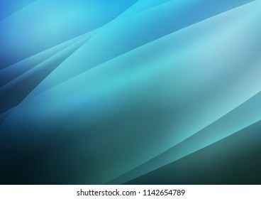Light BLUE vector cover with long lines. Glitter abstract illustration with colored sticks. The template can be used as a background.