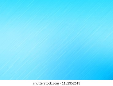 Light BLUE vector cover with long lines. Modern geometrical abstract illustration with staves. Smart design for your business advert.