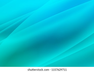 Light BLUE vector cover with long lines. Glitter abstract illustration with colored sticks. The pattern can be used as ads, poster, banner for commercial.