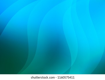Light BLUE vector cover with long lines. Modern geometrical abstract illustration with staves. Best design for your ad, poster, banner.