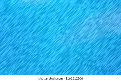 Light BLUE vector cover with long lines. Blurred decorative design in simple style with lines. The pattern can be used for websites.