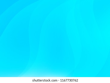 Light BLUE vector cover with long lines. Blurred decorative design in simple style with lines. The pattern can be used as ads, poster, banner for commercial.