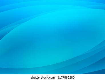 Light BLUE vector cover with long lines. Shining colored illustration with narrow lines. The pattern can be used as ads, poster, banner for commercial.