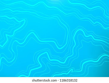 Light BLUE vector cover with long lines. Lines on blurred abstract background with gradient. The pattern can be used as ads, poster, banner for commercial.