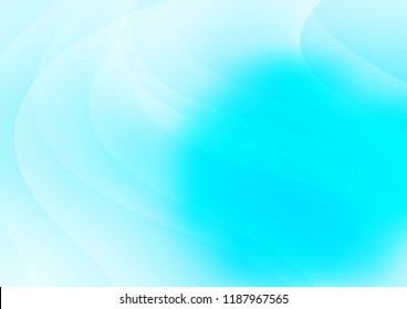 Light BLUE vector cover with long lines. Modern geometrical abstract illustration with staves. Best design for your ad, poster, banner.