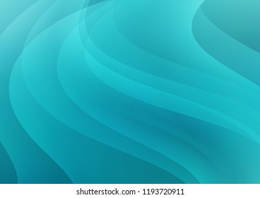 Light BLUE vector cover with long lines. Shining colored illustration with narrow lines. The pattern can be used for websites.
