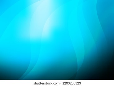 Light BLUE vector cover with long lines. Blurred decorative design in simple style with lines. The pattern can be used as ads, poster, banner for commercial.