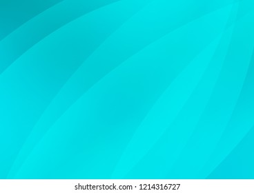 Light BLUE vector cover with long lines. Lines on blurred abstract background with gradient. The pattern can be used as ads, poster, banner for commercial.