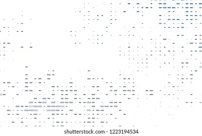 Light BLUE vector cover with long lines. Glitter abstract illustration with colored sticks. The pattern can be used for busines ad, booklets, leaflets