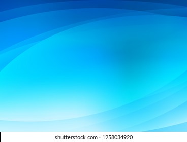 Light BLUE vector cover with long lines. Glitter abstract illustration with colored sticks. The pattern can be used as ads, poster, banner for commercial.
