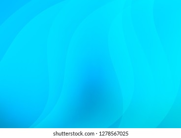 Light BLUE vector cover with long lines. Modern geometrical abstract illustration with staves. The pattern can be used for websites.