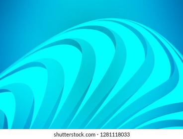Light BLUE vector cover with long lines. Blurred decorative design in simple style with lines. The pattern can be used as ads, poster, banner for commercial.