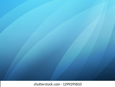 Light BLUE vector cover with long lines. Glitter abstract illustration with colored sticks. Smart design for your business advert.