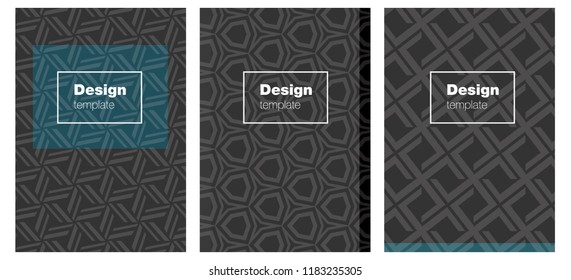 Light BLUE vector cover for notebooks. Blurred decorative design in abstract style with textbox. Pattern for leaflets, booklets.