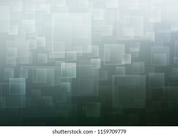 Light BLUE vector cover in polygonal style. Modern abstract illustration with colorful rectangles. Smart design for your business advert.