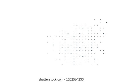 Light BLUE vector cover in polygonal style. Beautiful illustration with triangles in nature style. Pattern for commercials.