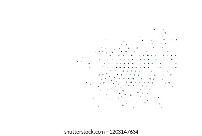 Light BLUE vector cover in polygonal style. Abstract gradient illustration with triangles. Smart design for your business advert.