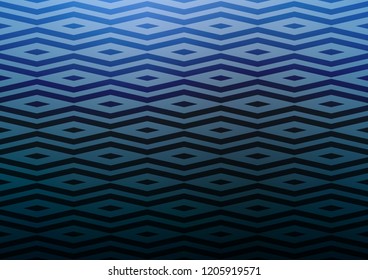 Light BLUE vector cover in polygonal style. Abstract gradient illustration with triangles. Best design for your ad, poster, banner.