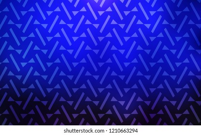 Light BLUE vector cover with polygonal style. Beautiful illustration with triangles in nature style. Pattern for websites.