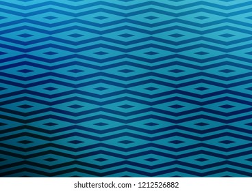 Light BLUE vector cover in polygonal style. Modern abstract illustration with colorful triangles. Pattern for commercials.
