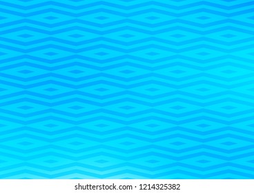 Light BLUE vector cover in polygonal style. Modern abstract illustration with colorful triangles. Best design for your ad, poster, banner.