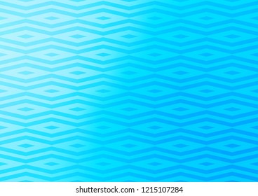 Light BLUE vector cover in polygonal style. Modern abstract illustration with colorful triangles. Pattern for commercials.